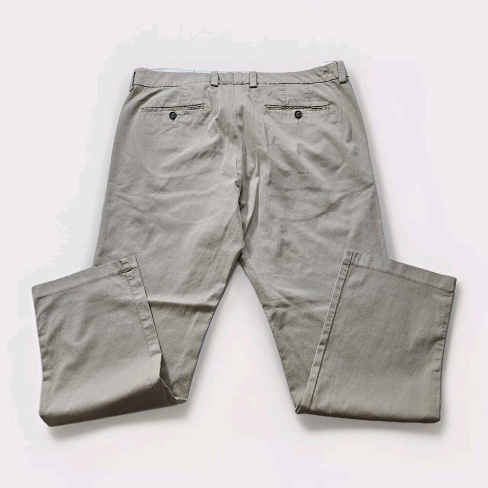Tommy Bahama Pants Mens 38x32 Lot of 2 Beige Brown Cotton Pockets Stretch Preppy - Picture 11 of 16